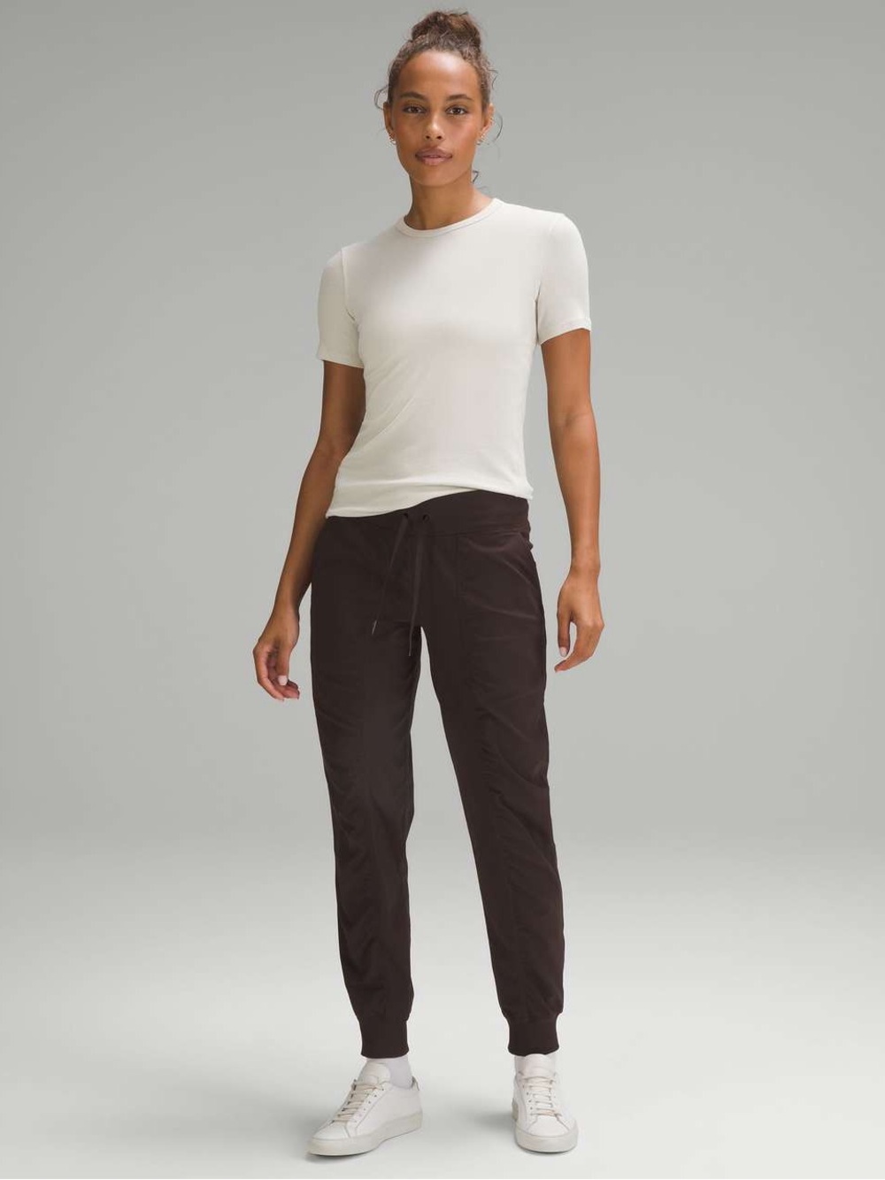 Lululemon Dance Studio Mid Rise Jogger Full Length Espresso Size 6